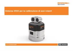 Sistema XR20 per la calibrazione di assi rotanti